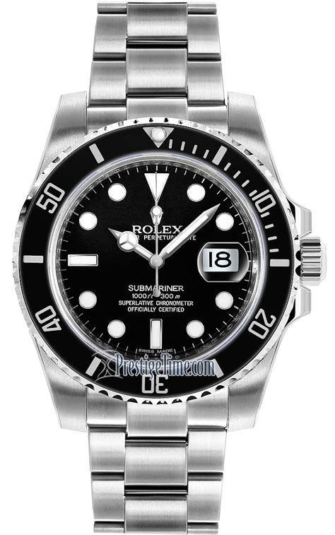 rolex oyster perpetual submariner date 116610ln used scratches|Rolex Submariner 116610 price.